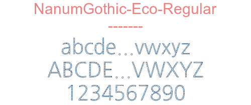 NanumGothic-Eco-Regular