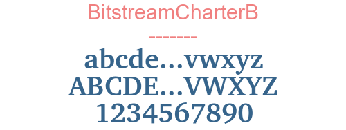 BitstreamCharterB