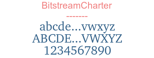 BitstreamCharter