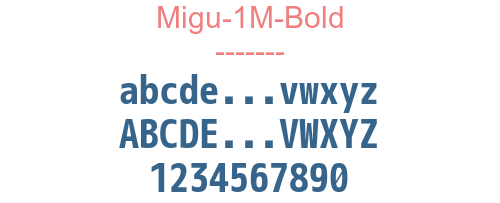 Migu-1M-Bold