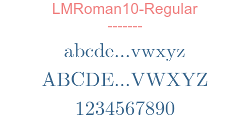 LMRoman10-Regular