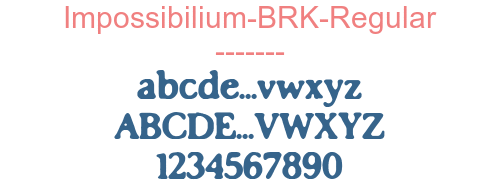 Impossibilium-BRK-Regular