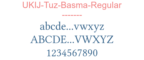 UKIJ-Tuz-Basma-Regular