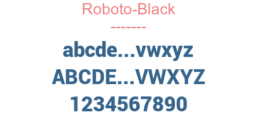 Roboto-Black