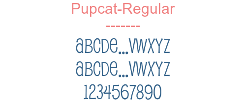 Pupcat-Regular