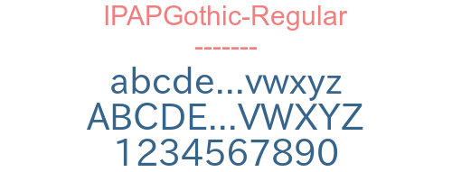 IPAPGothic-Regular