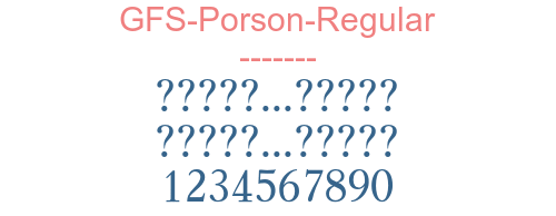 GFS-Porson-Regular