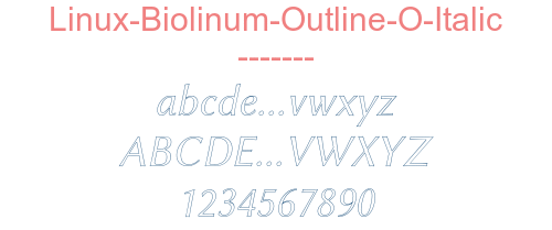 Linux-Biolinum-Outline-O-Italic