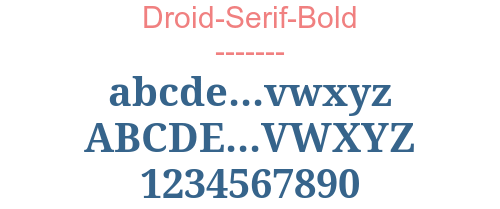 Droid-Serif-Bold