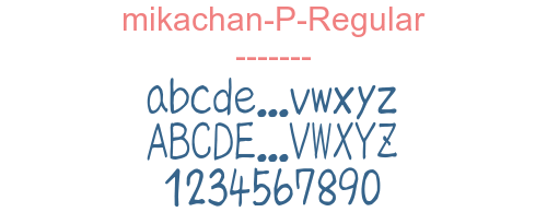 mikachan-P-Regular