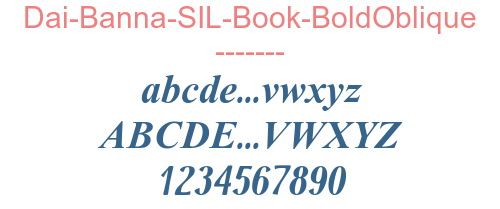 Dai-Banna-SIL-Book-BoldOblique