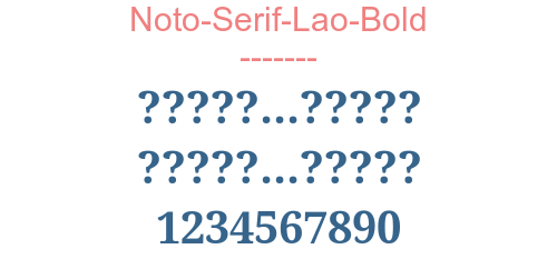 Noto-Serif-Lao-Bold