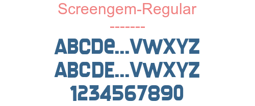 Screengem-Regular