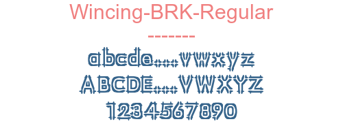 Wincing-BRK-Regular