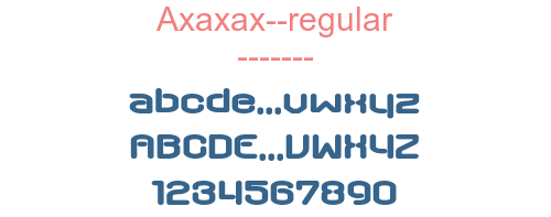 Axaxax--regular