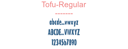 Tofu-Regular