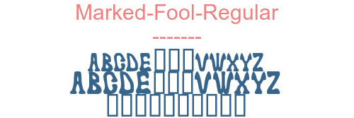 Marked-Fool-Regular