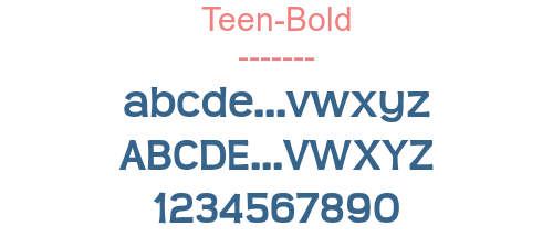 Teen-Bold