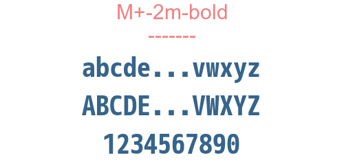 M+-2m-bold