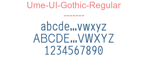 Ume-UI-Gothic-Regular