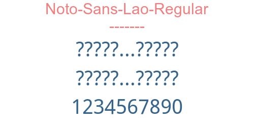 Noto-Sans-Lao-Regular