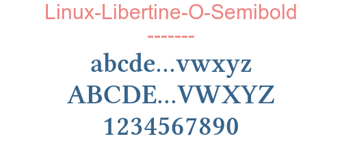 Linux-Libertine-O-Semibold