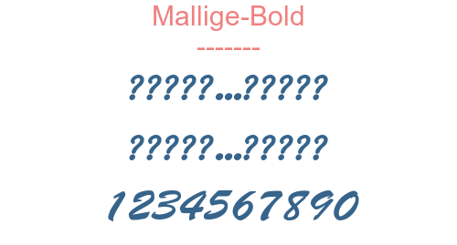 Mallige-Bold