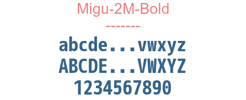 Migu-2M-Bold