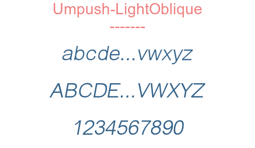 Umpush-LightOblique