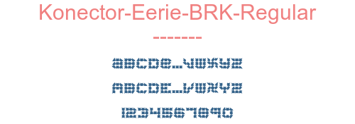 Konector-Eerie-BRK-Regular