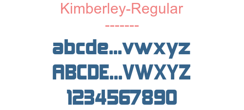 Kimberley-Regular