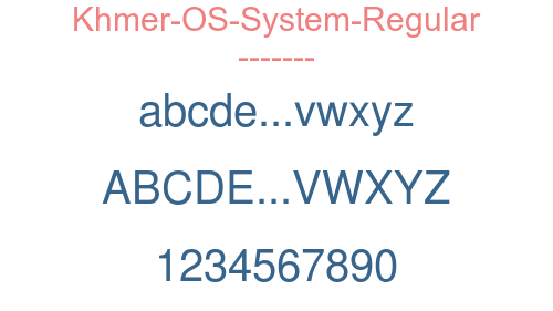 Khmer-OS-System-Regular