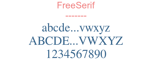 FreeSerif