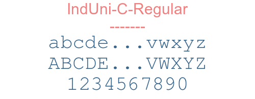 IndUni-C-Regular