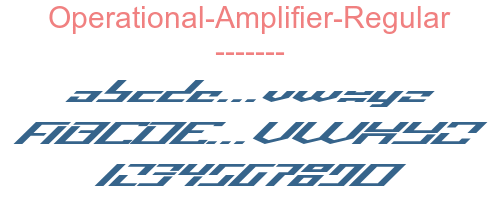 Operational-Amplifier-Regular