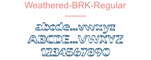 Weathered-BRK-Regular