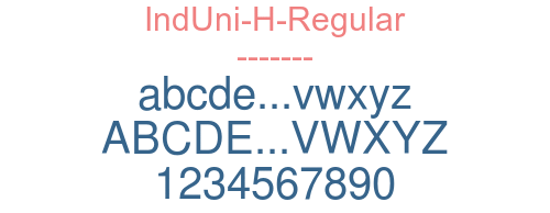 IndUni-H-Regular