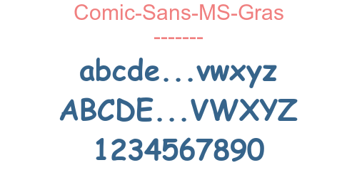 Comic-Sans-MS-Gras