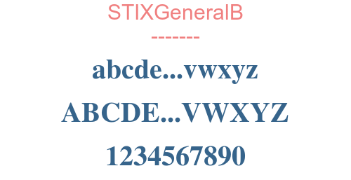 STIXGeneralB