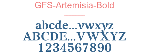 GFS-Artemisia-Bold