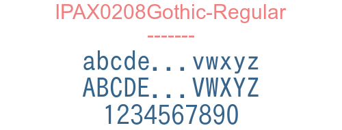 IPAX0208Gothic-Regular