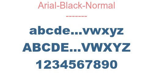 Arial-Black-Normal