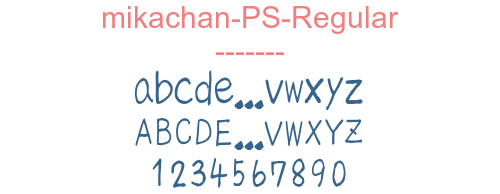 mikachan-PS-Regular