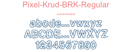 Pixel-Krud-BRK-Regular