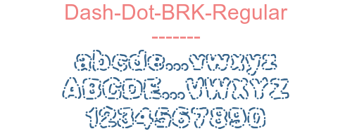 Dash-Dot-BRK-Regular