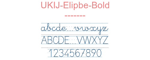 UKIJ-Elipbe-Bold