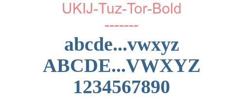 UKIJ-Tuz-Tor-Bold