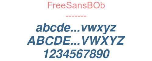 FreeSansBOb