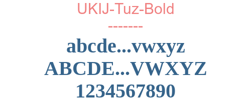 UKIJ-Tuz-Bold