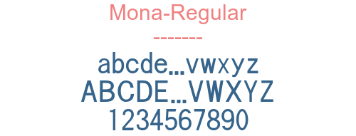 Mona-Regular